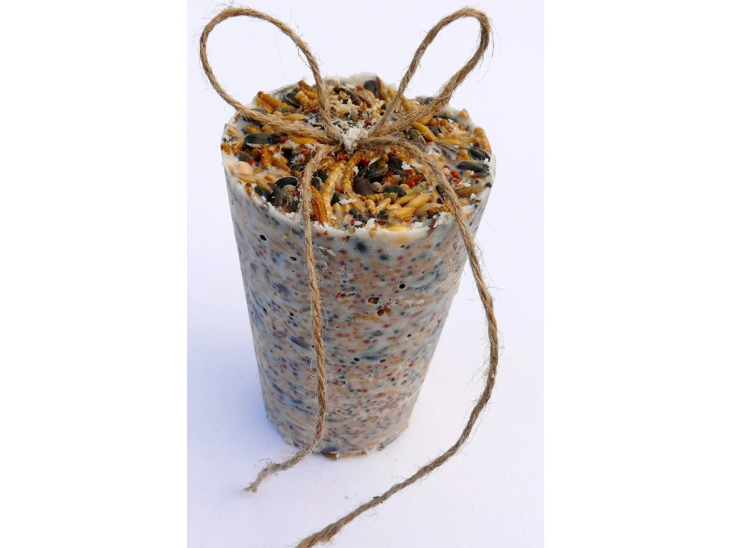 Lojový špalek s moučnými červy 1ks 500g