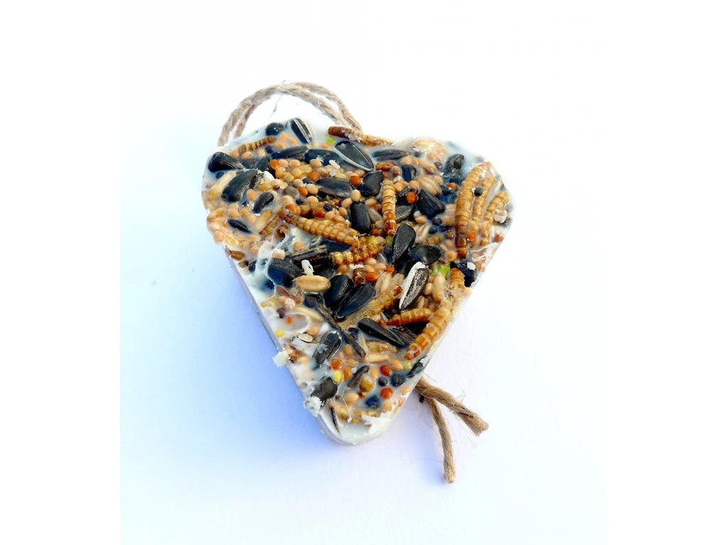 Lojové srdíčko s moučnymi červy 1ks 100g